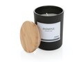 Ukiyo deluxe scented candle with bamboo lid 1