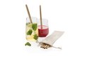 Reusable bamboo drinking straw set 6 pcs 2