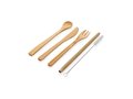 Reusable ECO bamboo travel cutlery set 2