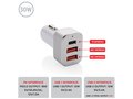 30W Fast car charger triple output 5