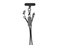 Terra RCS recycled PET phone cord with dual charge cable 1