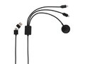 Terra RCS rPET 6-in-1 charging cable with watch charger 1
