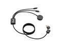 Terra RCS rPET 6-in-1 charging cable with watch charger 6