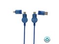 Oakland RCS recycled plastic 6-in-1 fast charging 45W cable 16
