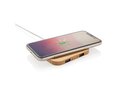 Bamboo 5W wireless charger with USB ports 2