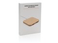 Bamboo 5W wireless charger with USB ports 9