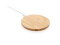 FSC®certified bamboo 5W wireless charger round