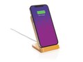 FSC®certified bamboo 5W wireless charging stand 1
