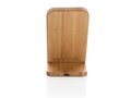 FSC®certified bamboo 5W wireless charging stand 3