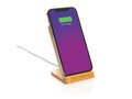 FSC®certified bamboo 5W wireless charging stand 6