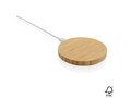 FSC® bamboo 15W wireless charger