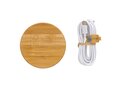 FSC® bamboo 15W wireless charger 2