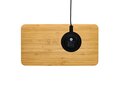 FSC® Bamboo desk organiser 10W wireless charger 4