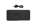 Swiss Peak 3 in 1 RCS recycled PU wireless charger desk tray 3