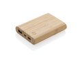 FSC® certified bamboo 5.000 mAh powerbank