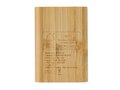 FSC® certified bamboo 5.000 mAh powerbank 4