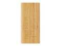 FSC®certified bamboo 8.000 mAh 5W wireless powerbank 4