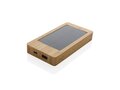 Sunwick 10.000 mAh Bamboo solar powerbank