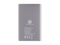 RCS recycled plastic/aluminum 4000 mah powerbank with type C 6