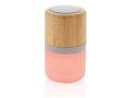 Bamboo colour changing 3W speaker light 3