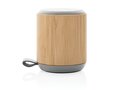 Bamboo and fabric 3W wireless speaker 2