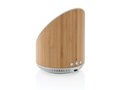 Ovate bamboo 5W speaker with 15W wireless charger 3