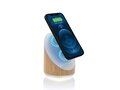 Ovate bamboo 5W speaker with 15W wireless charger 4