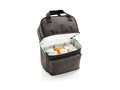 Cooler bag with 2 insulated compartments 6