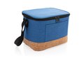 Two tone cooler bag with cork detail 8