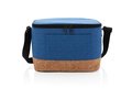 Two tone cooler bag with cork detail 11