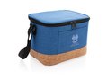 Two tone cooler bag with cork detail 9