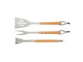 3 pcs bamboo BBQ set 2