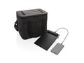 Pedro AWARE™ RPET deluxe cooler bag with 5W solar panel 6