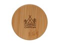 Double wall borosilicate glass with bamboo lid 250ml 2pc set 10