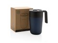GRS Recycled PP and SS mug with handle 28