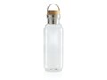 GRS RPET bottle with FSC bamboo lid and handle 2