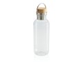 GRS RPET bottle with FSC bamboo lid and handle 4