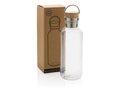 GRS RPET bottle with FSC bamboo lid and handle 6