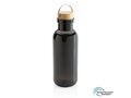 GRS RPET bottle with FSC bamboo lid and handle