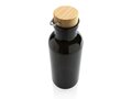 GRS RPET bottle with FSC bamboo lid and handle 9