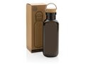 GRS RPET bottle with FSC bamboo lid and handle 13