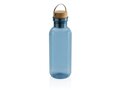 GRS RPET bottle with FSC bamboo lid and handle 18