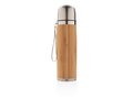Bamboo vacuum travel flask 8