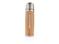 Bamboo vacuum travel flask 9