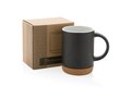 Ceramic mug with cork base 6
