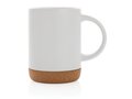 Ceramic mug with cork base 8