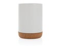 Ceramic mug with cork base 10