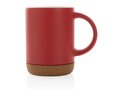Ceramic mug with cork base 14