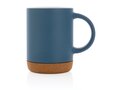 Ceramic mug with cork base 20