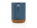 Ceramic mug with cork base 21